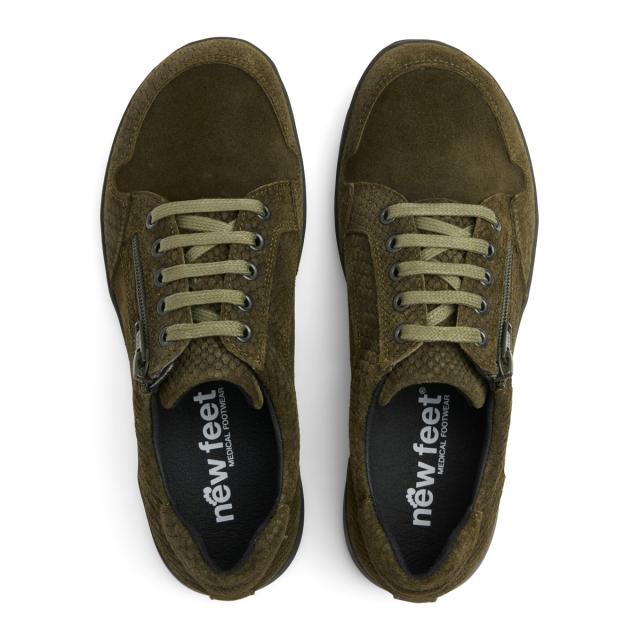 Damsnörskorr med dragkedja