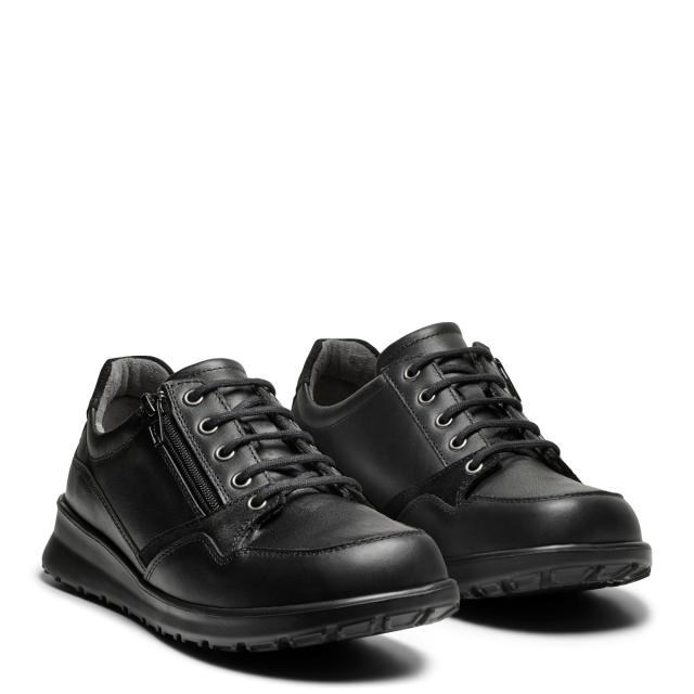 Sportiga snörskor med dragkedja - till damer