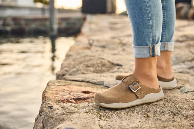 Slip-in med justerbart spänne - till damer