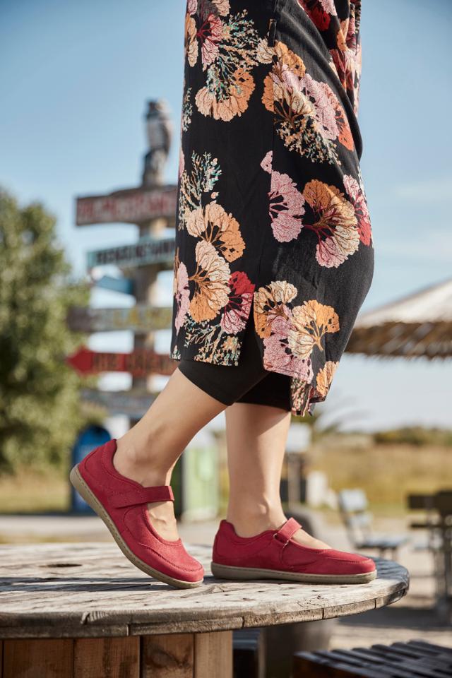 Ballerina med kardborreband